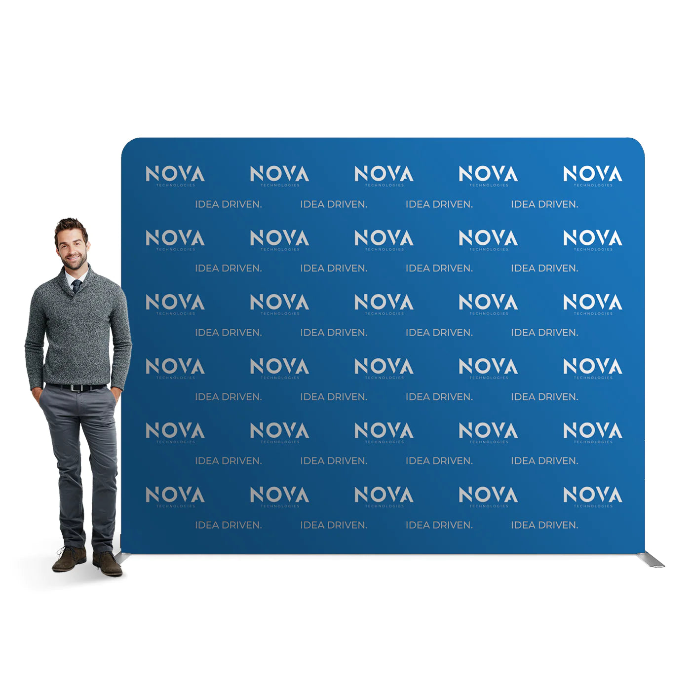10ft Straight Fabric Display Copy 1