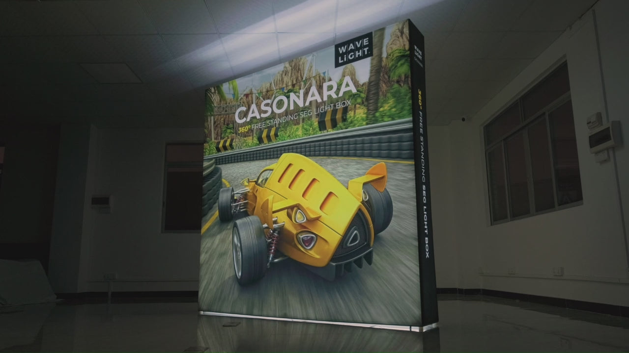WaveLight Casonara 20ft Light Box Display