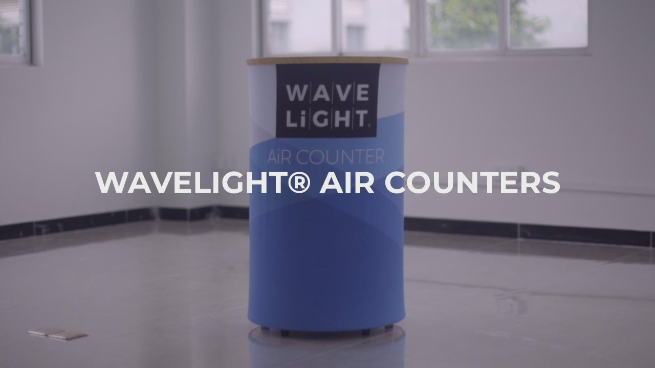 WaveLight Air Backlit Inflatable Counter - Rectangular