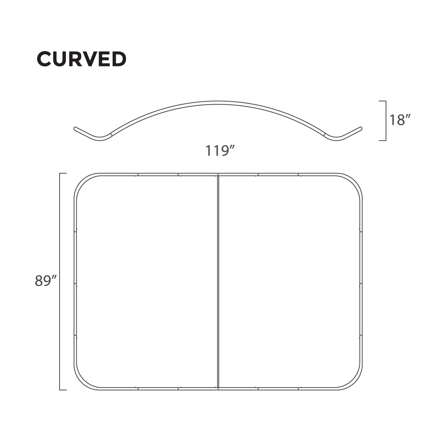 WaveLine Originals 10ft Curved Display