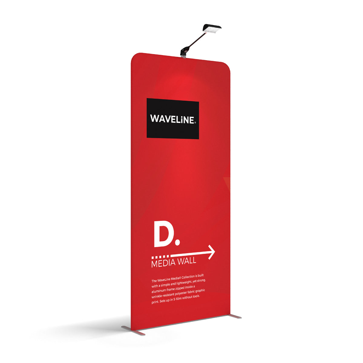 WaveLine Media Wall D - 41in x 89in
