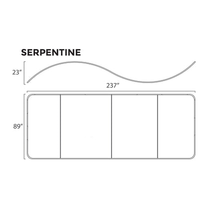 WaveLine Originals 20ft Serpentine Display