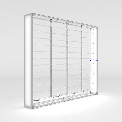 Modern LED frame display structure for trade shows, exhibitions, and special event booths