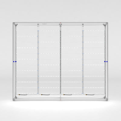 Modular LED display frame ideal for trade shows, exhibitions, and special event presentations