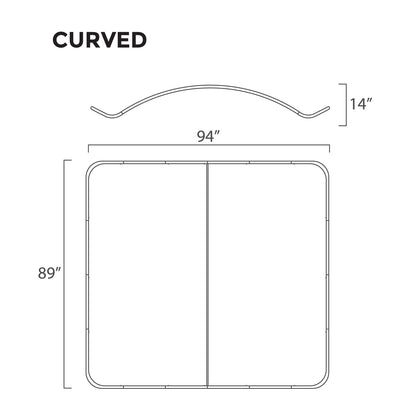 WaveLine Originals 8ft Curved Display