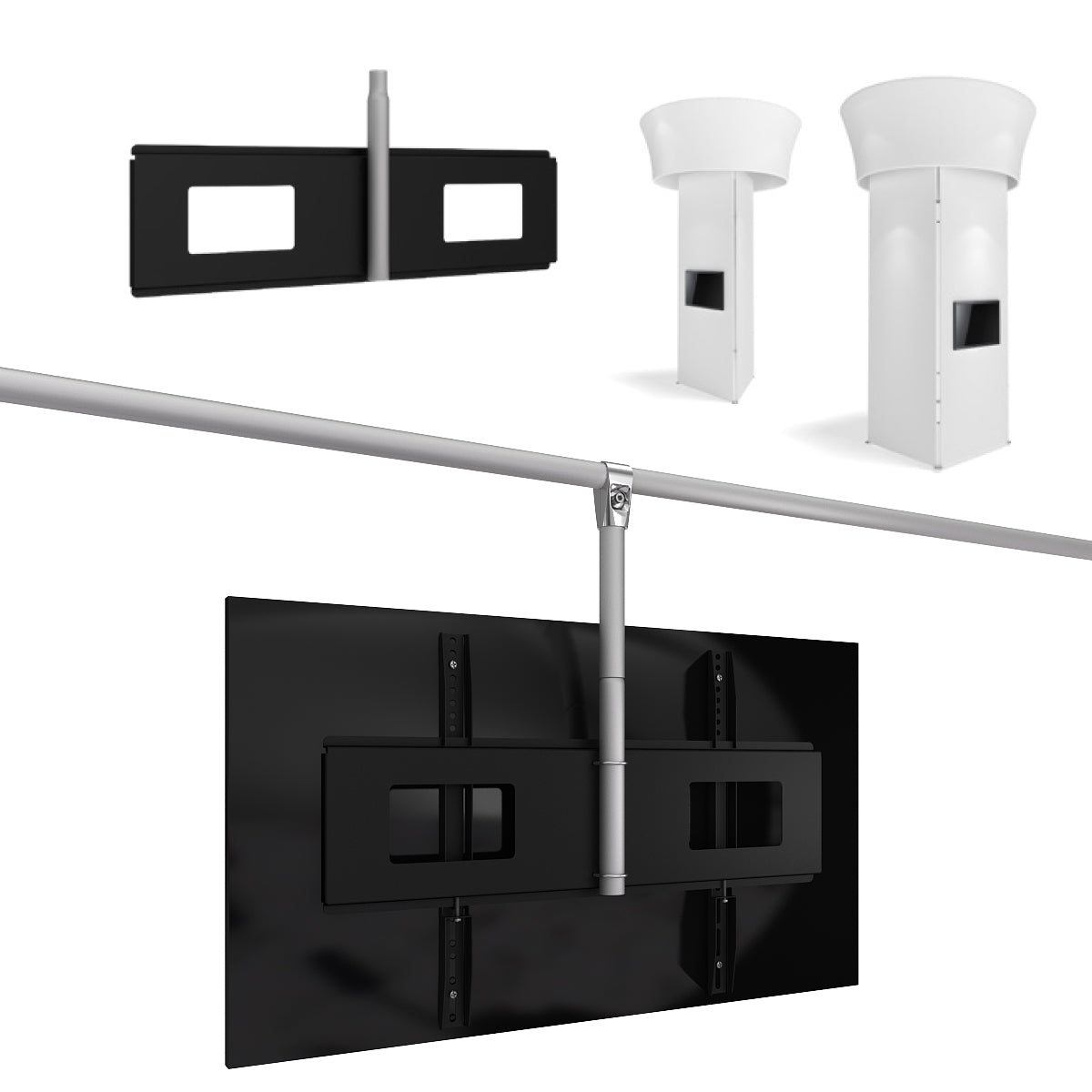 WaveLine Rotating Tower Monitor Mount WLT-P-138-C