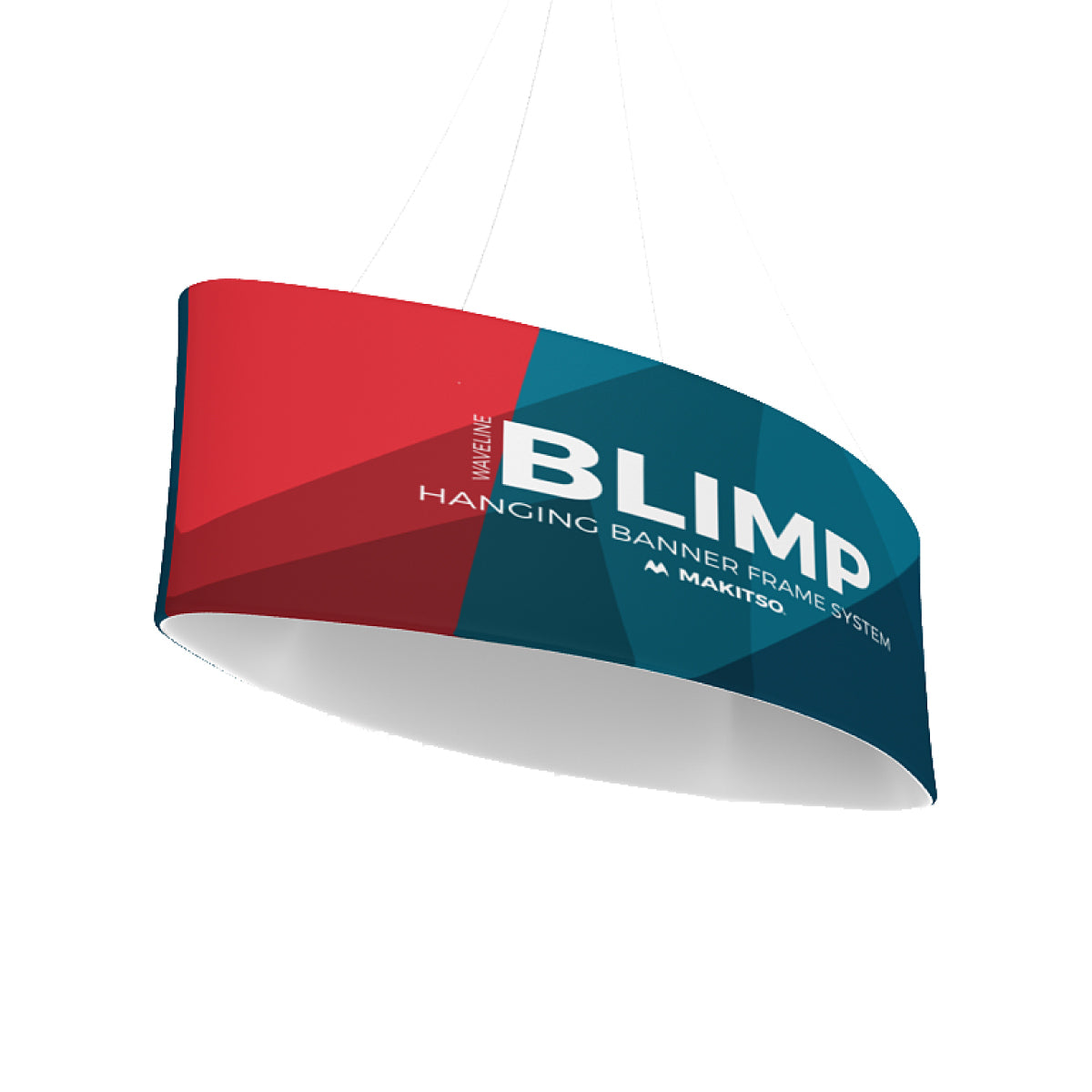 12ft Blackout Blimp Ellipse Hanging Display