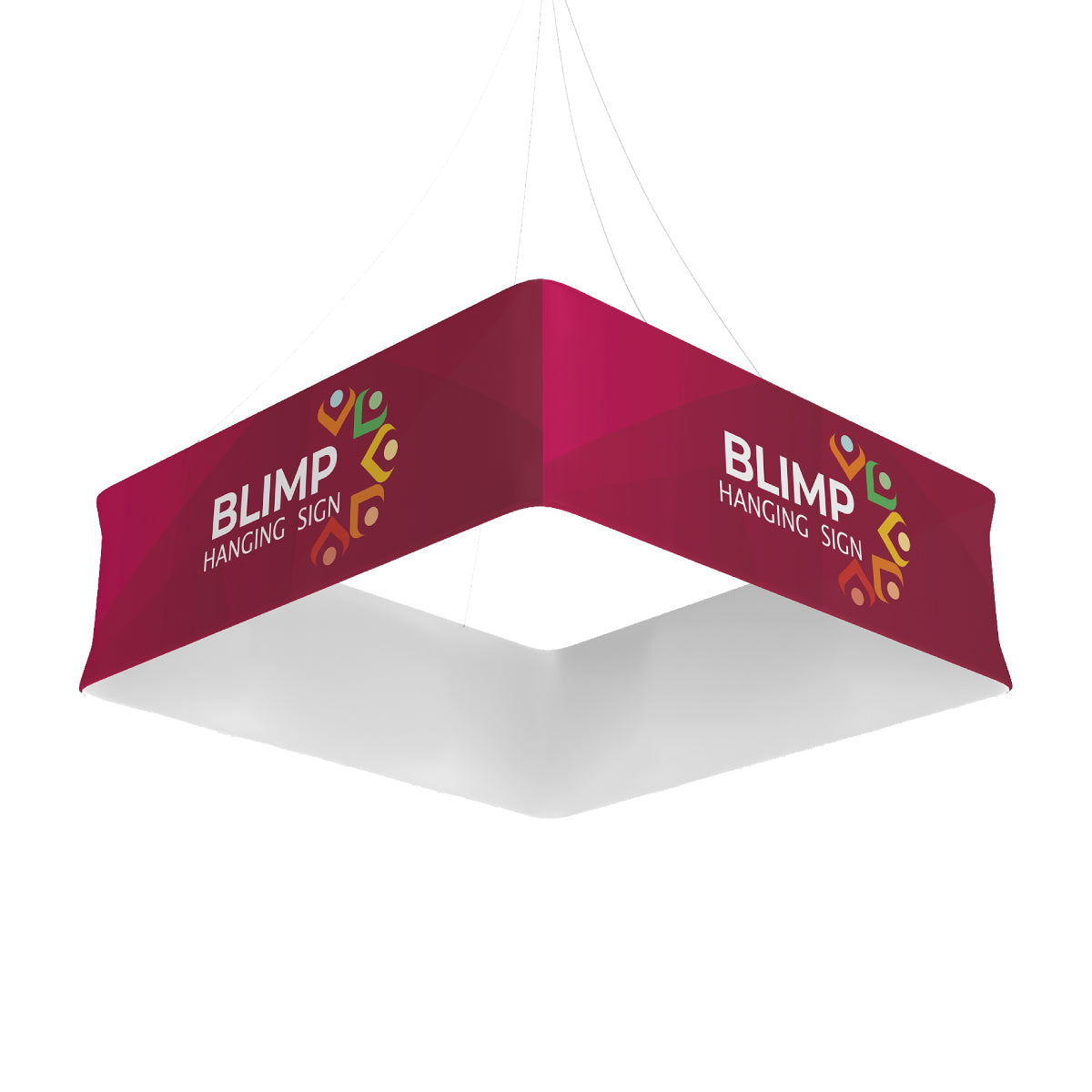 15ft Blackout Blimp Quad Hanging Display