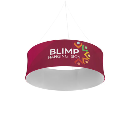 8ft Blackout Blimp Tube Hanging Display