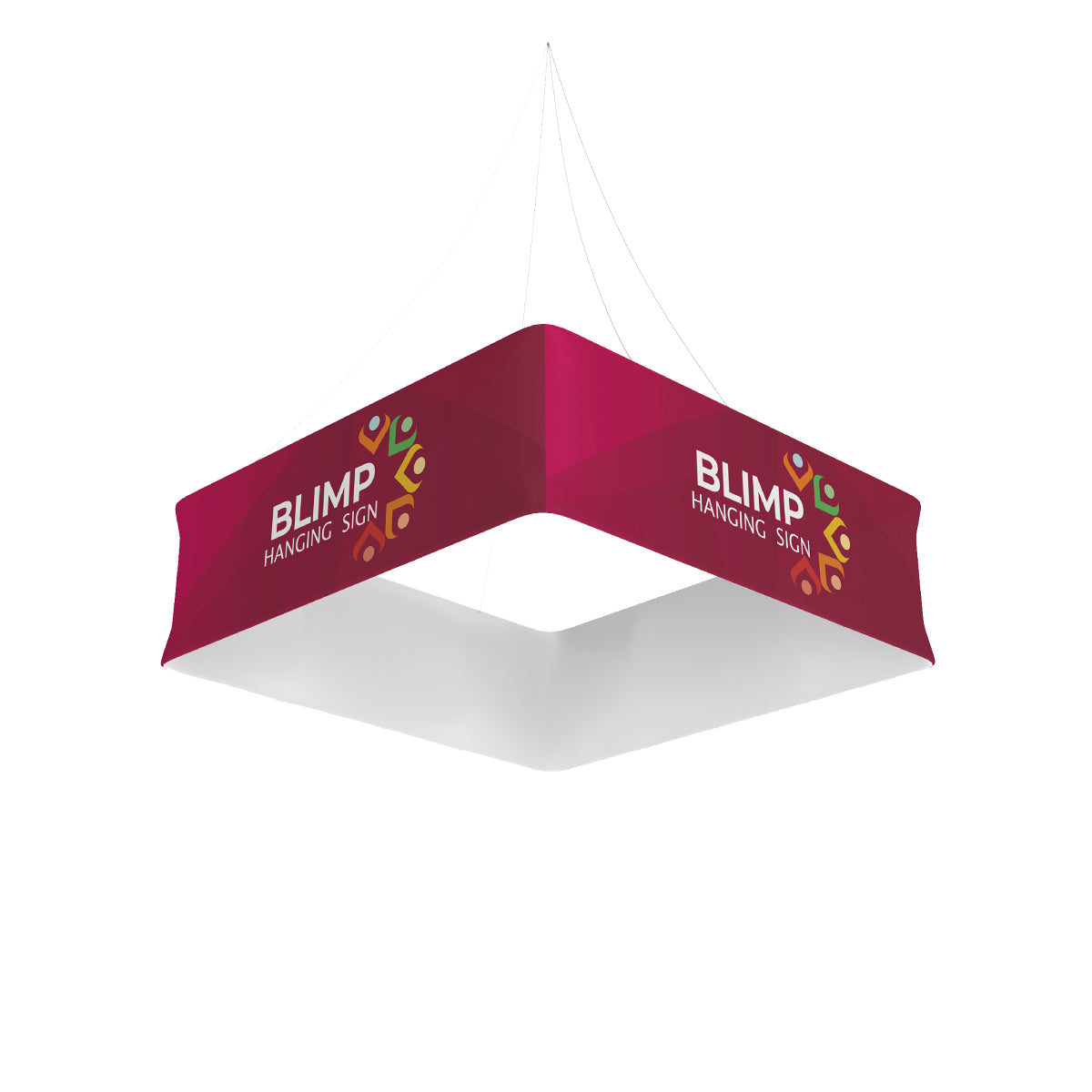 12ft Blackout Blimp Quad Hanging Display