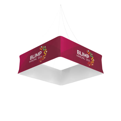 12ft Blackout Blimp Quad Hanging Display