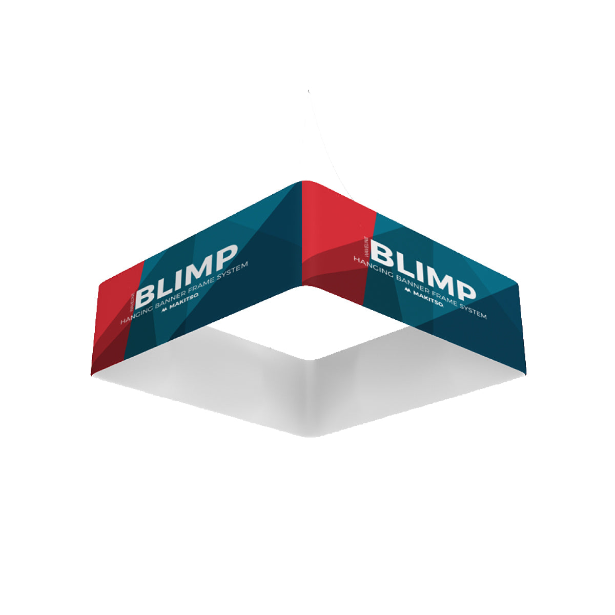 12ft Blackout Blimp Quad Hanging Display