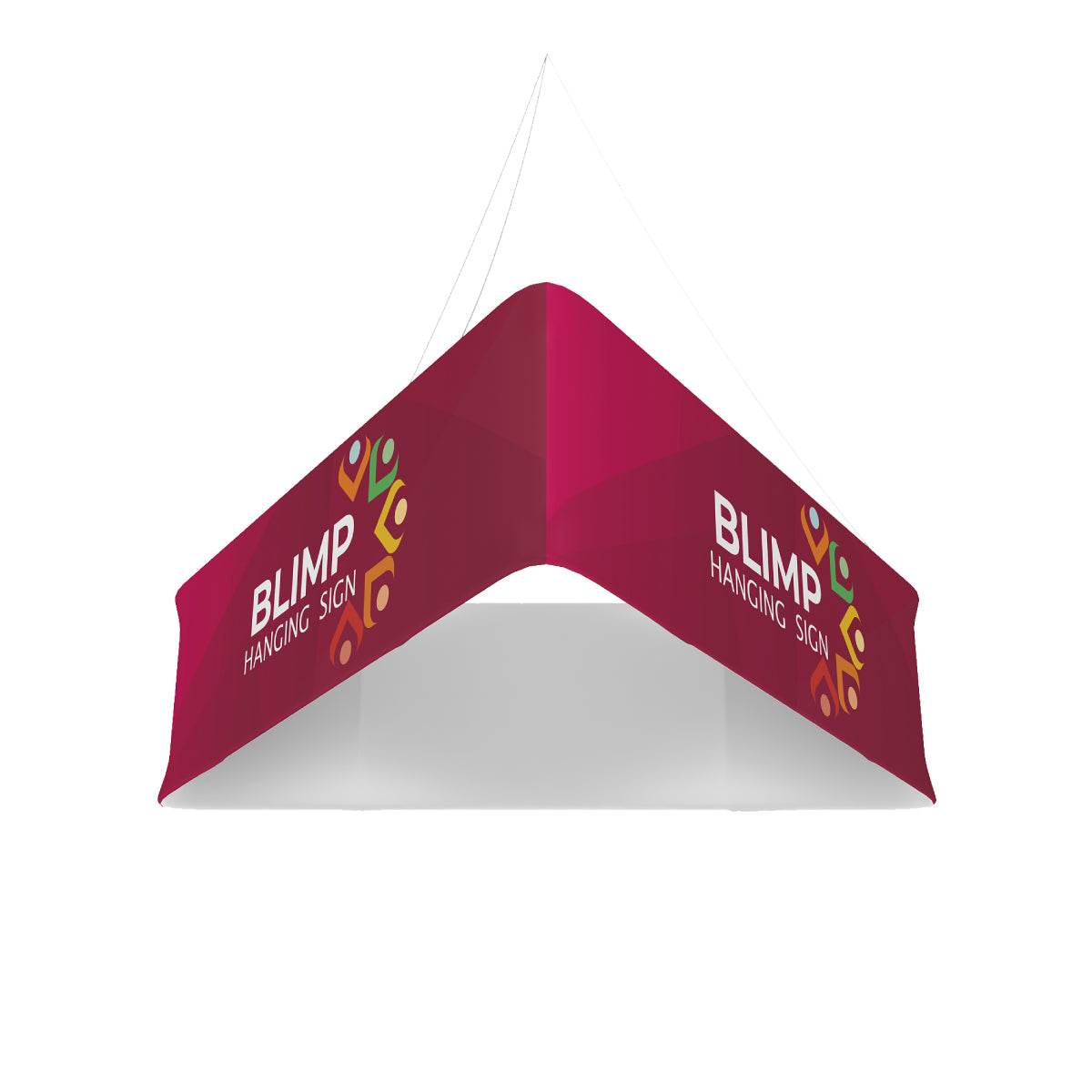 12ft Blackout Blimp Trio Hanging Display