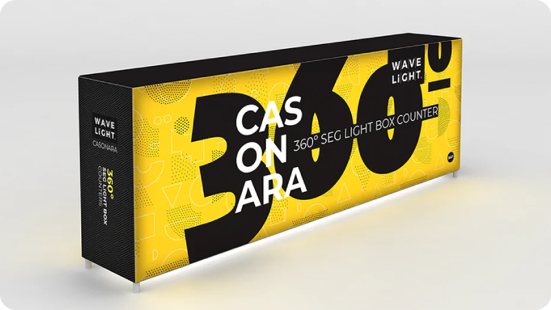 Load video: WaveLight Casonara Light Box Counters