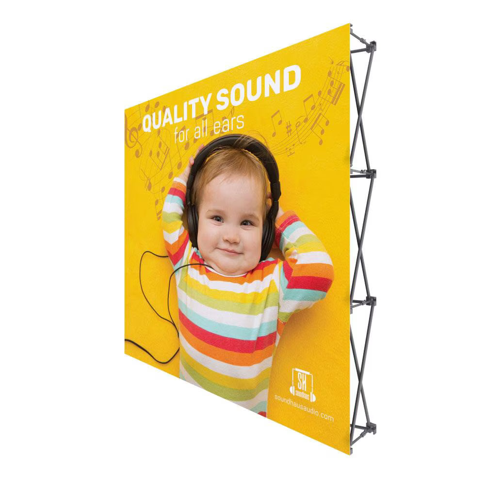 ONE CHOICE 8ft Fabric Pop Up Display