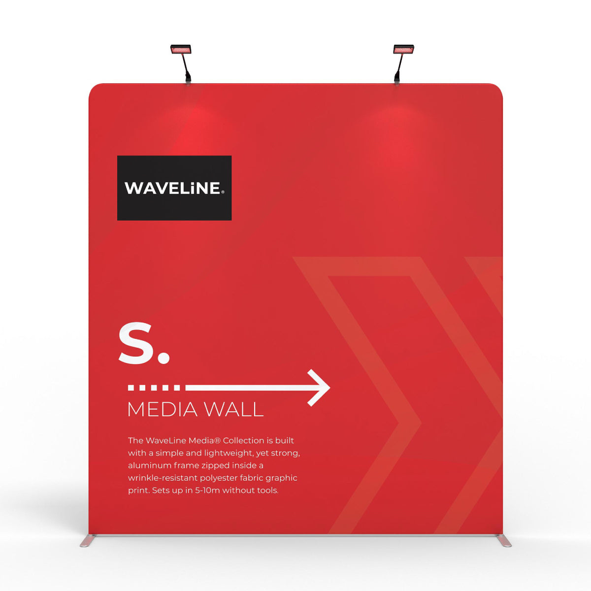 WaveLine Media Wall S - 116in x 129in