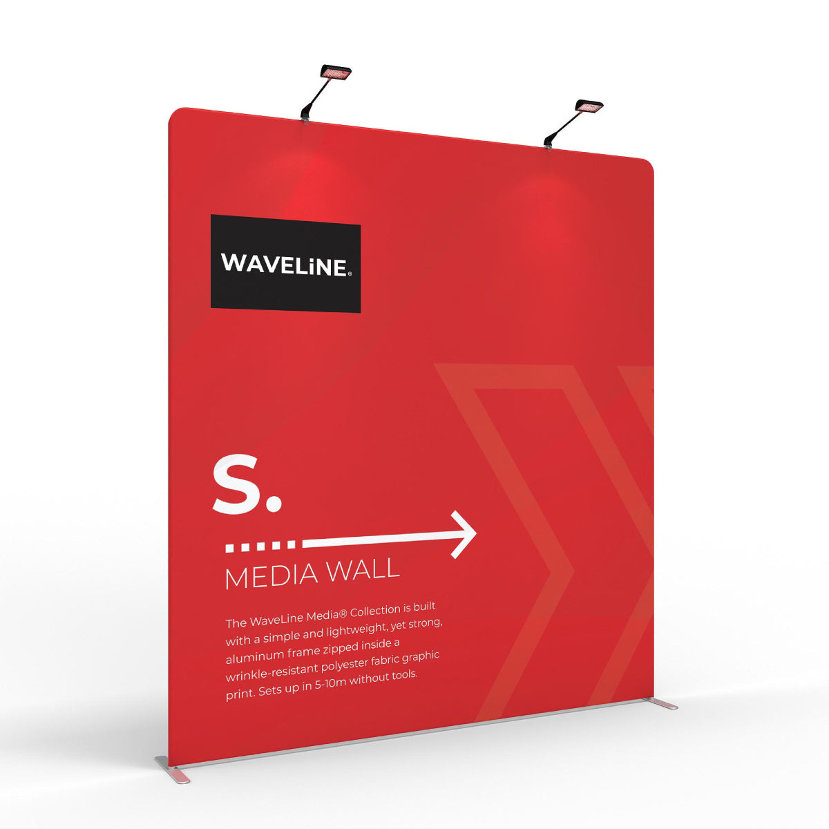 WaveLine Media Wall S - 116in x 129in