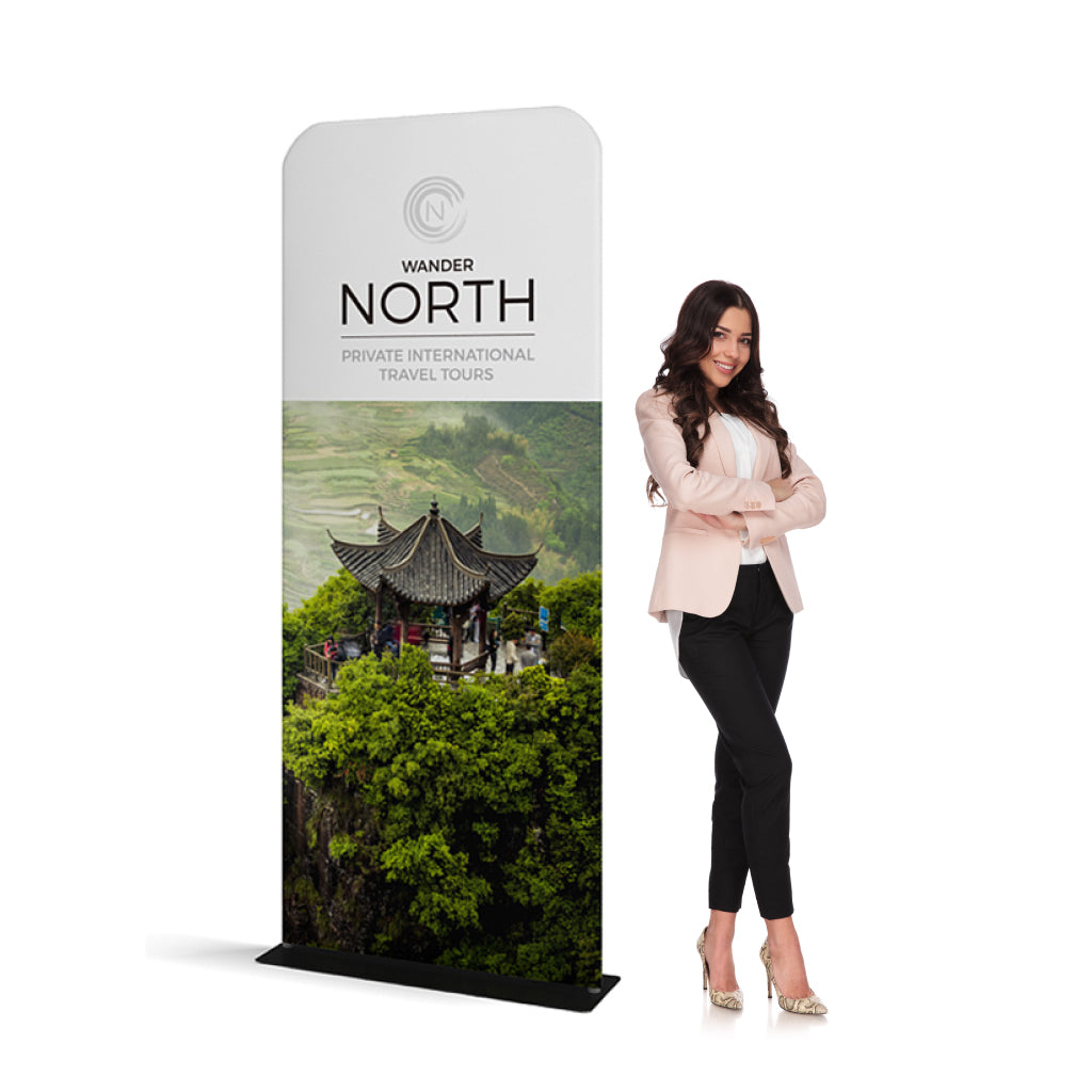 WaveLine Banner Stand - 36"x89"