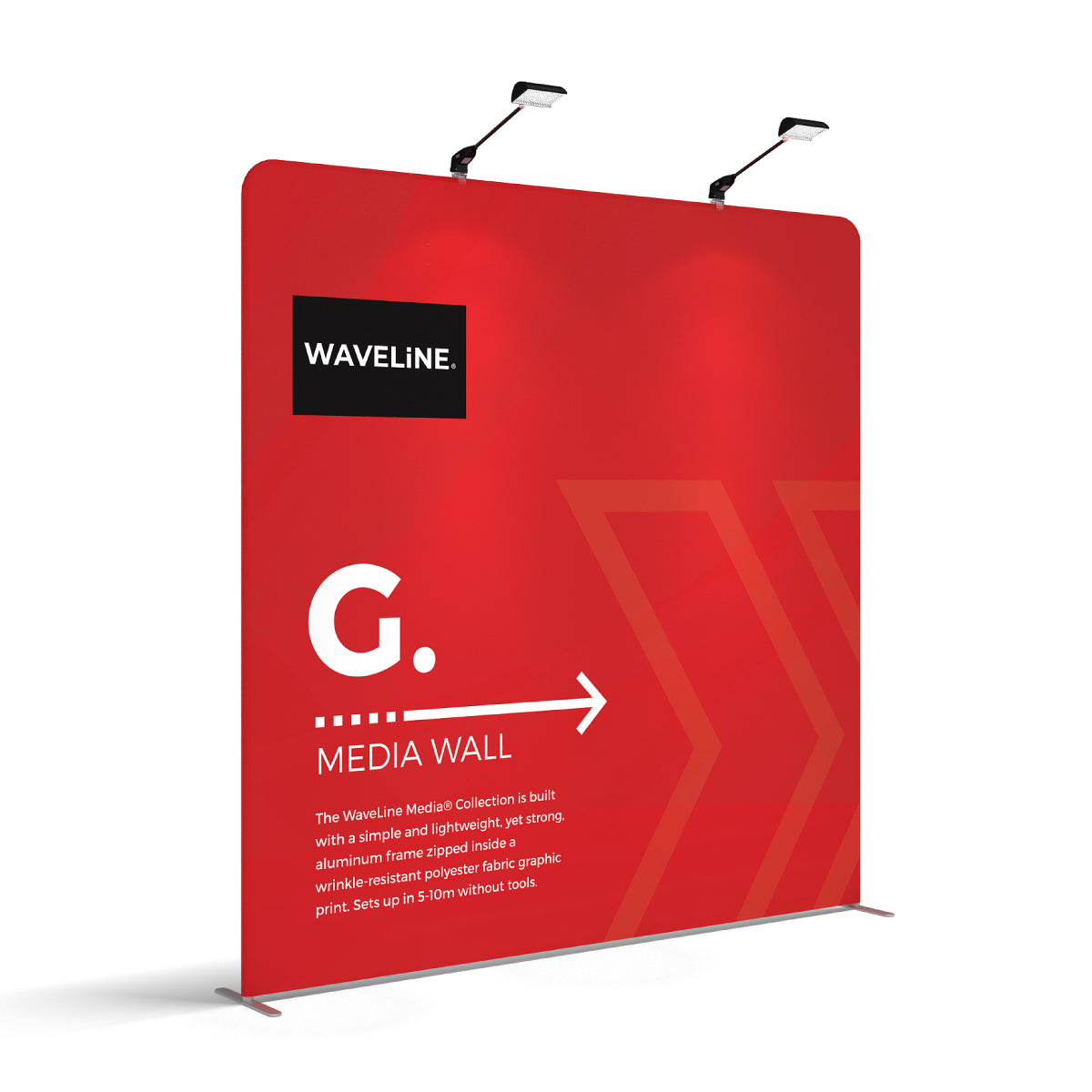 WaveLine Media Wall G - 89in x 89in