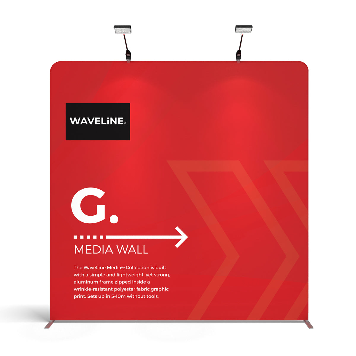 WaveLine Media Wall G - 89in x 89in
