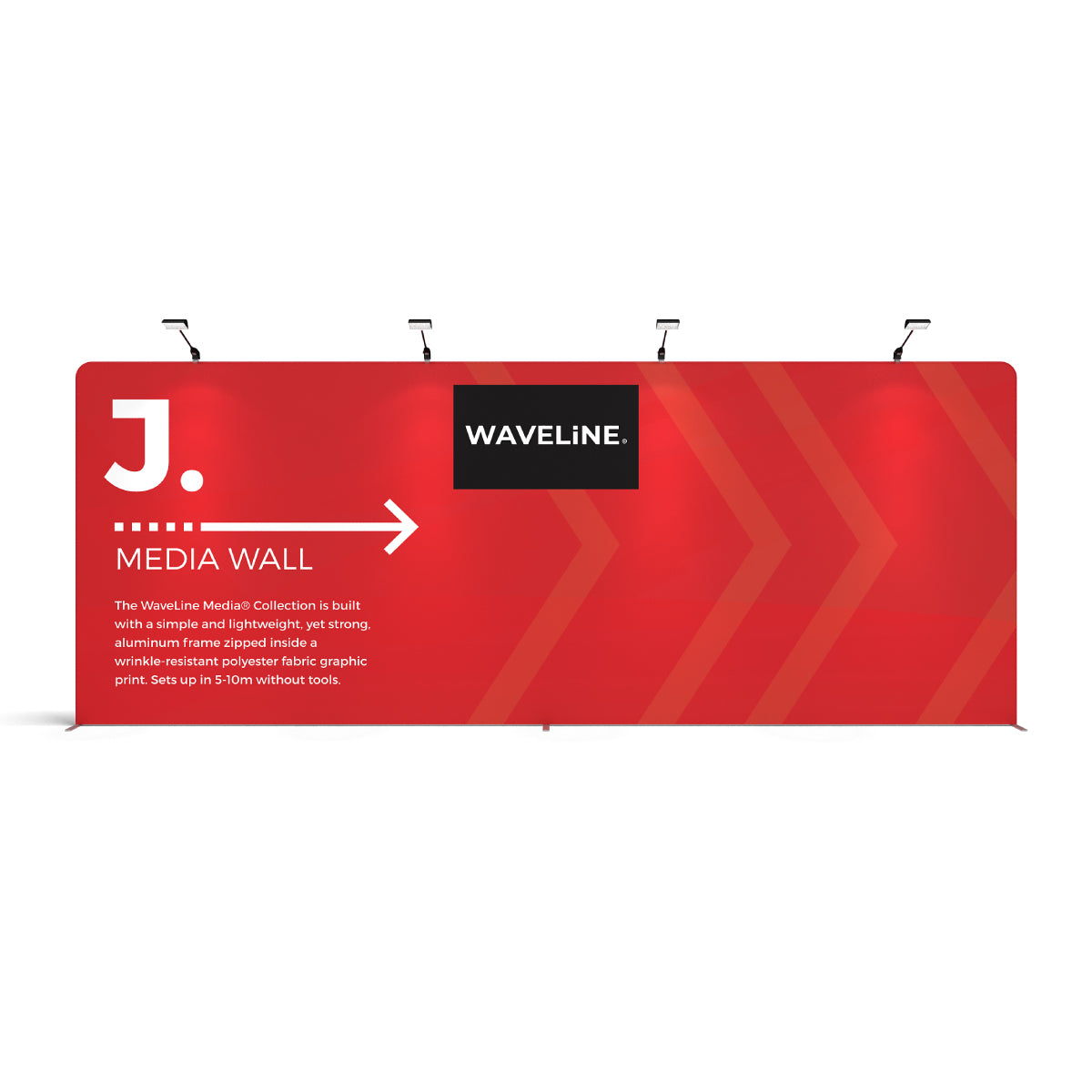 WaveLine Media Wall J - 232in x 89in