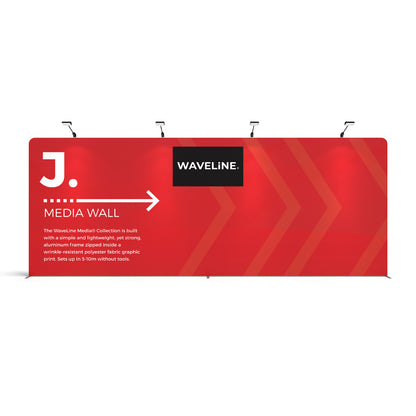 WaveLine Media Wall J - 232in x 89in