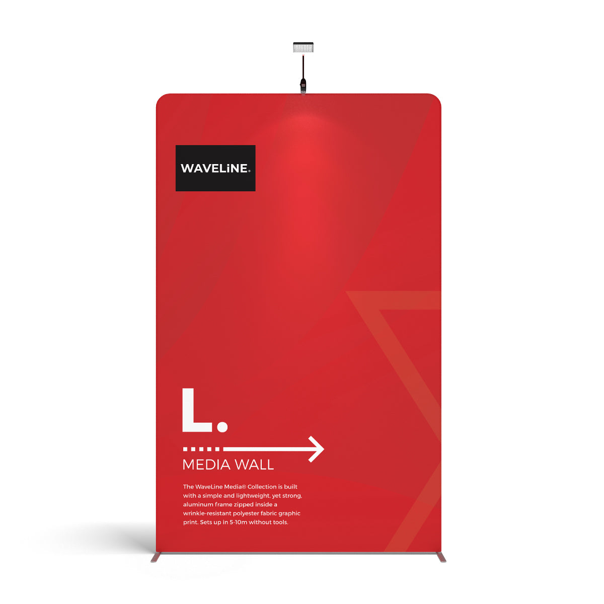 WaveLine Media Wall L - 79in x 129in