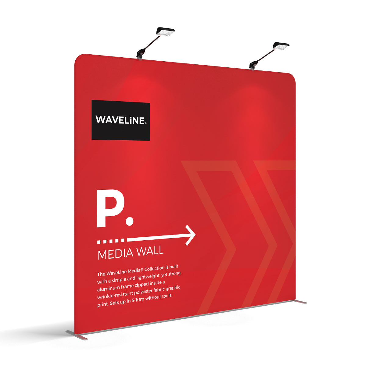 WaveLine Media Wall P - 96in x 89in