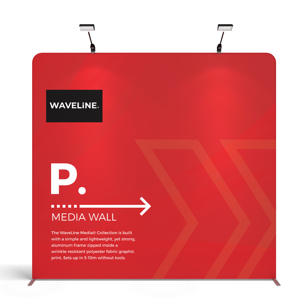 WaveLine Media Wall P - 96in x 89in