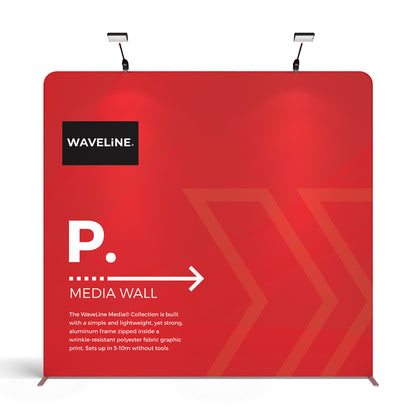 WaveLine Media Wall P - 96in x 89in