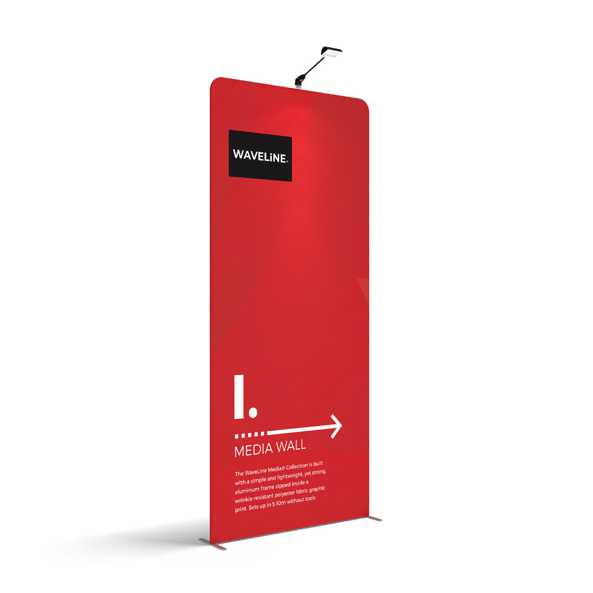 WaveLine Media Wall I - 57in x 129in
