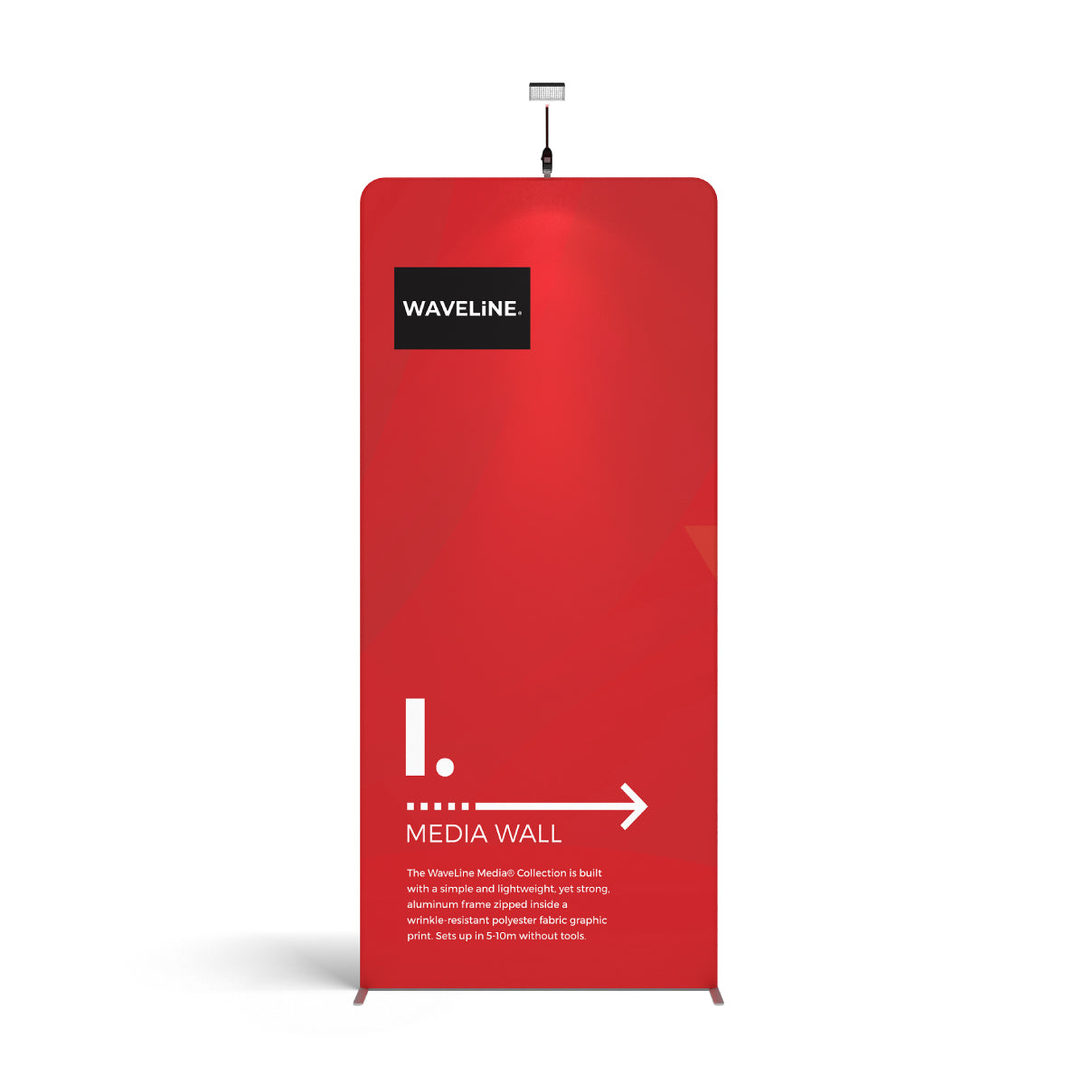 WaveLine Media Wall I - 57in x 129in