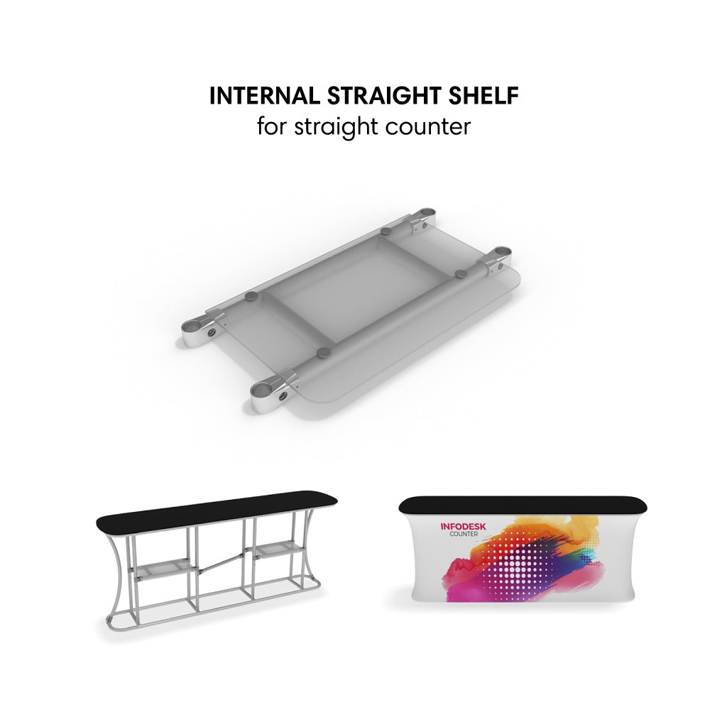 WaveLine InfoDesk Internal Shelving