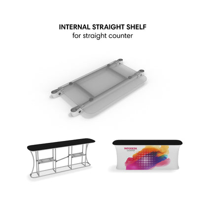 WaveLine InfoDesk Internal Shelving