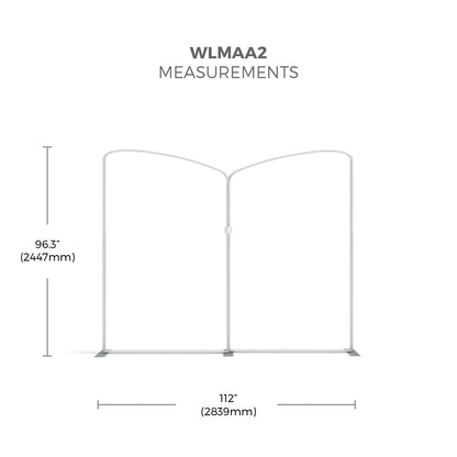 WaveLine Media 10ft Display - BLAZE Kit 05