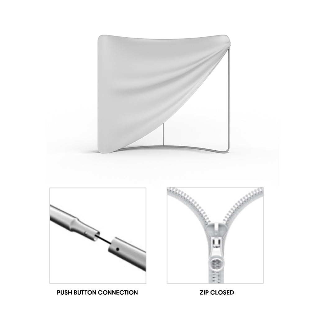 WaveLine Media 20ft Display - KEYSTONE Kit 01