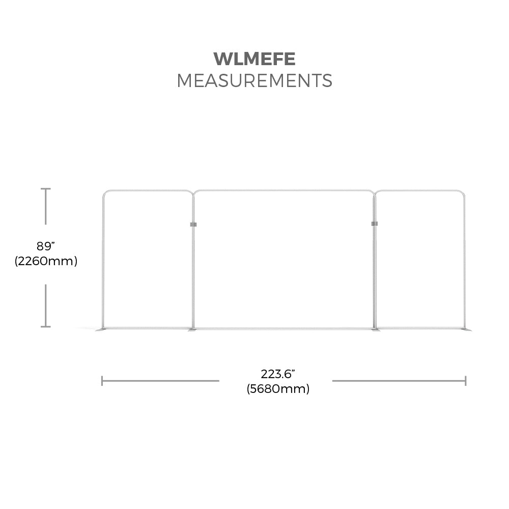 WaveLine Media 20ft Display - PEAK Kit 01