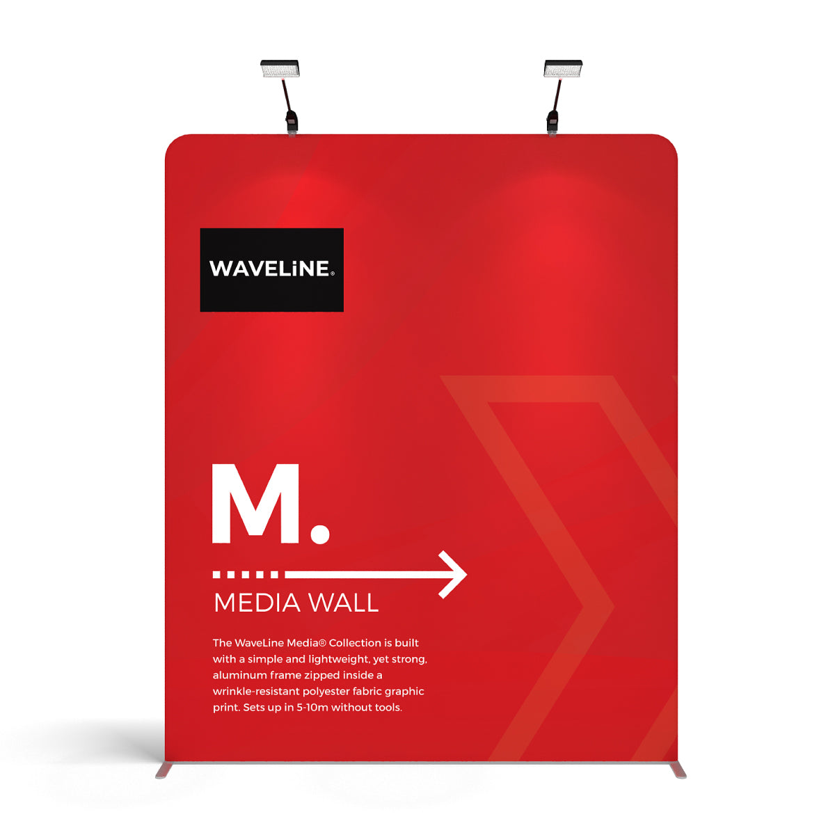 WaveLine Media Wall M - 79in x 96in