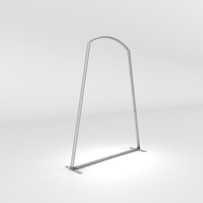 Freestanding illuminated display frame ideal for trade shows, exhibitions, and special events