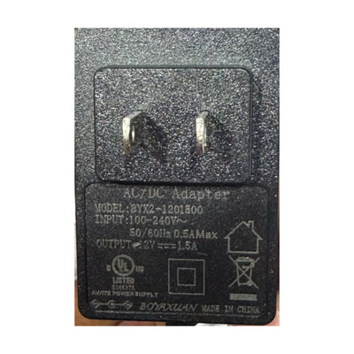 AC/DC adapter for electronic devices used in trade shows and special events