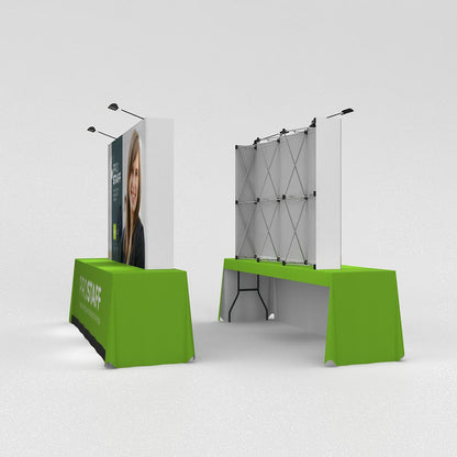 WaveLine OneFabric 7.5ft Straight Tabletop Display