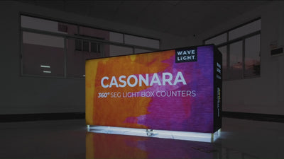 WaveLight Casonara SEG Light Counter Display - 100L