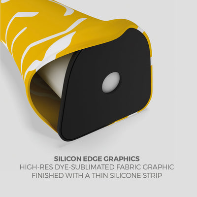 Silicone edge graphic with high-res dye-sublimated fabric for trade show and event displays