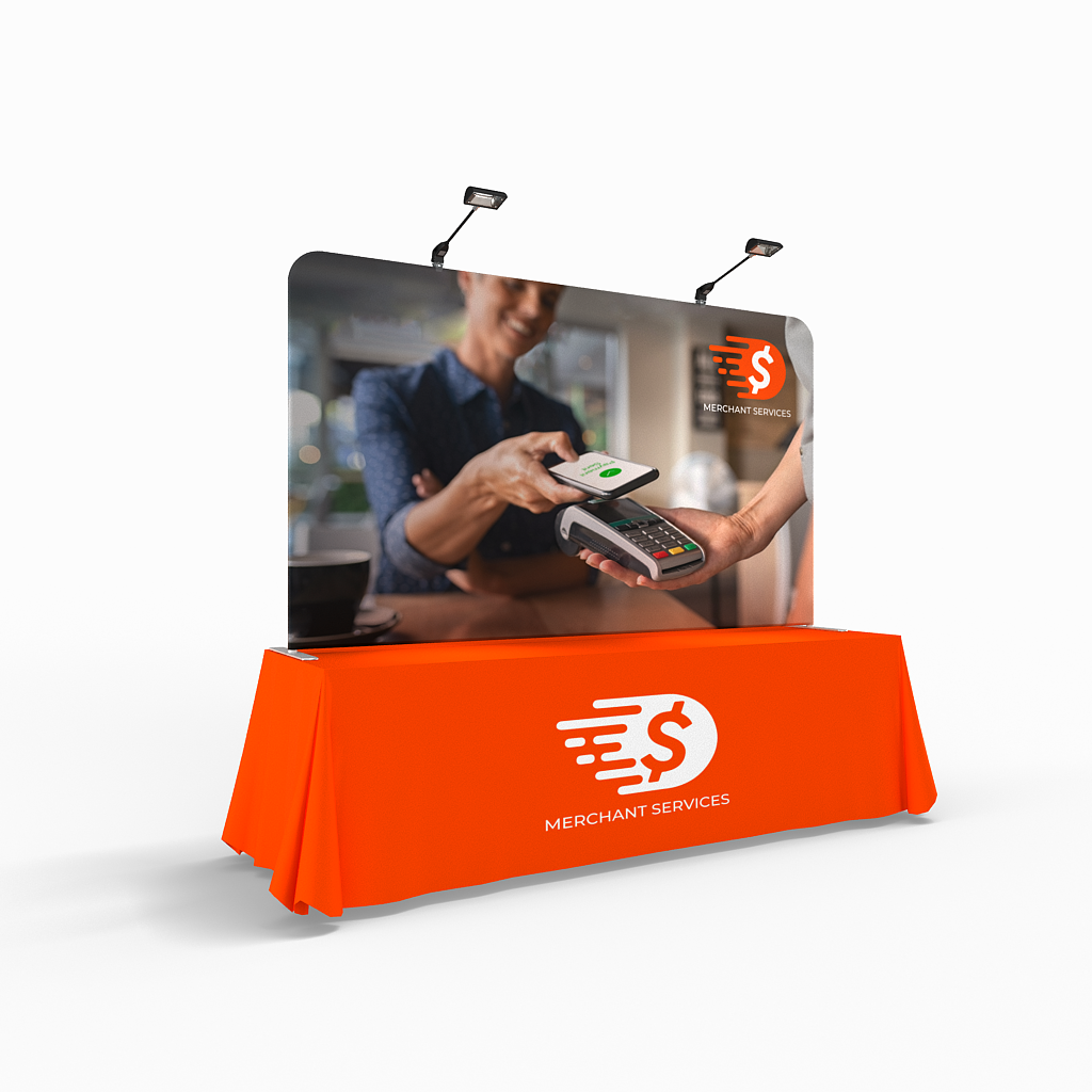 WaveLine Originals 8ft Straight Tabletop Display